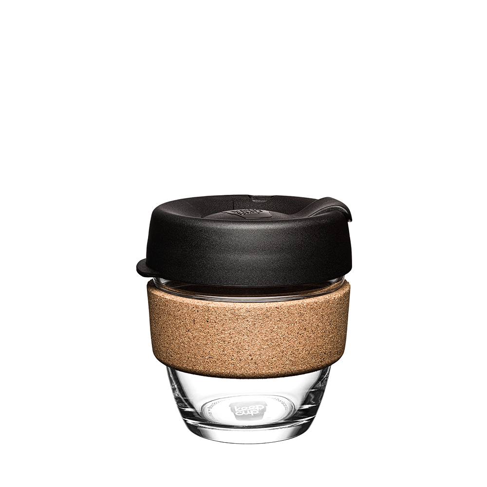 KeepCup Brew Cork Edition Glass Coffee Cup